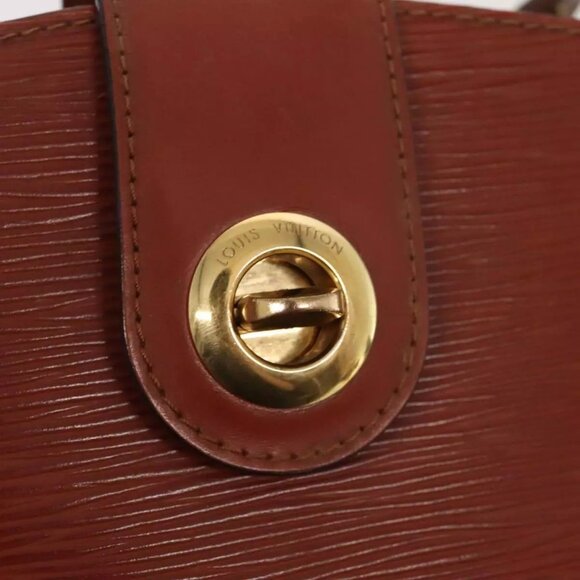 LOUIS VUITTON Epi Cluny Shoulder Bag Brown M52253 LV Auth 89869 - Picture 10 of 16